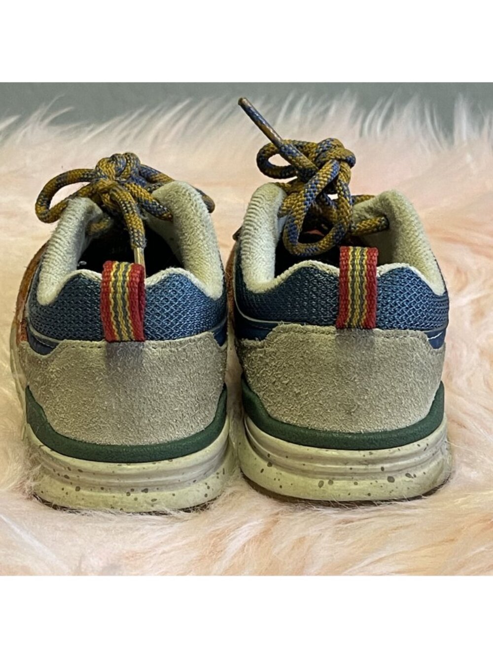 New Balance 997H Cordura Vintage Orange Suede & Mesh Sneakers 10 Multi-Color - Picture 8 of 8